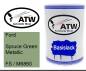 Preview: Ford, Spruce Green Metallic, FS / M6860: 500ml Lackdose, von ATW Autoteile West.